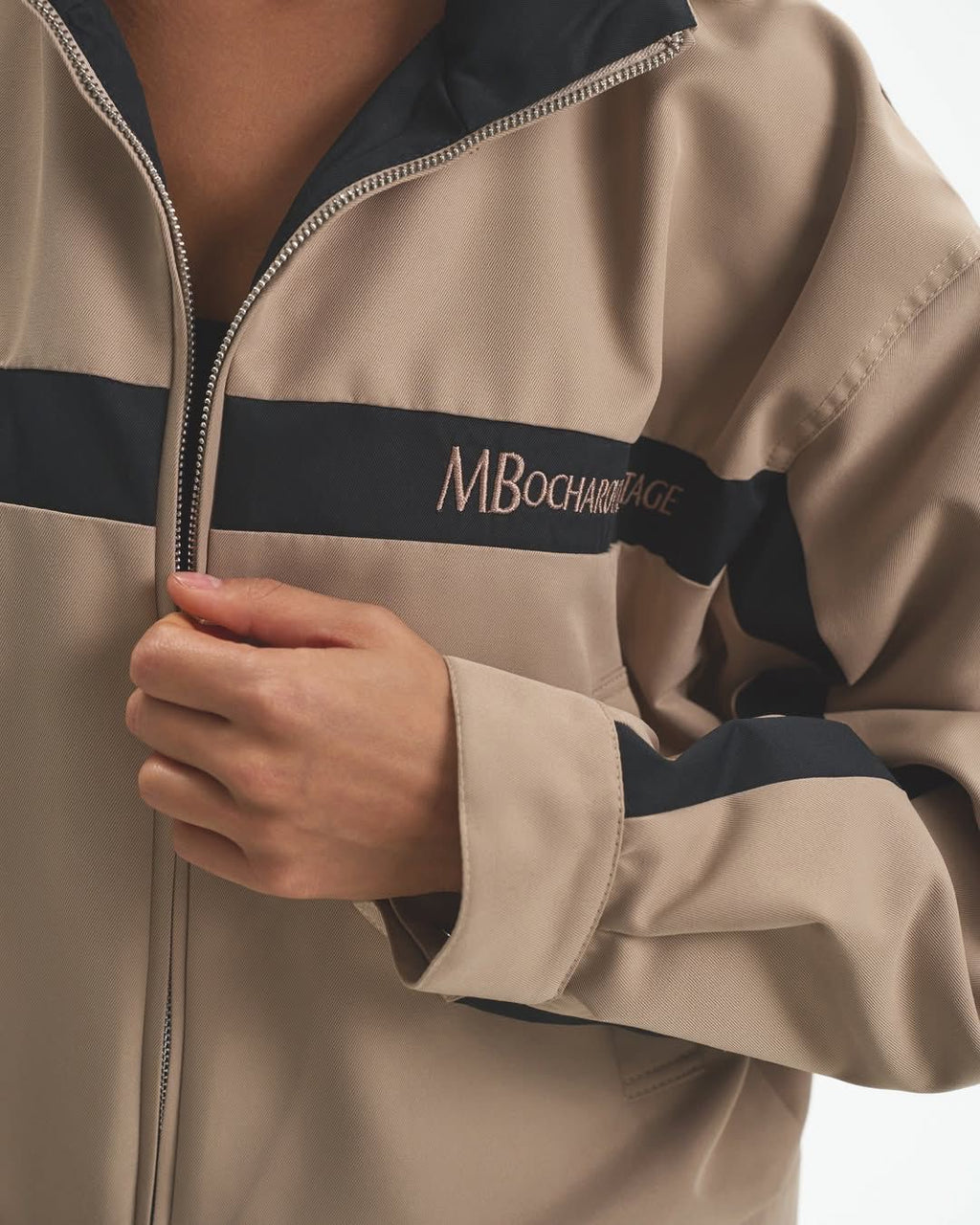 Retro zip up jacket